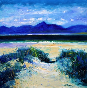 Summerlight Luskentyre Isle of Harris 24x24 Summerlight Luskentyre Isle of Harris 24x24